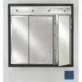 thumbnail image 1 of Afina Corporation TD-LC4434RCOLBL 44 in.x 34 in.Recessed Triple Door Cabinet with Contemporary Lights - Colorgrain Blue, 1 of 1