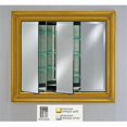 thumbnail image 1 of Afina Corporation TD4234RBARGD 42 in.x 34 in.Recessed Triple Door Cabinet - Baroque Antique Gold, 1 of 1