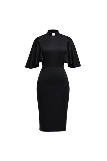 Black Funeral Dress