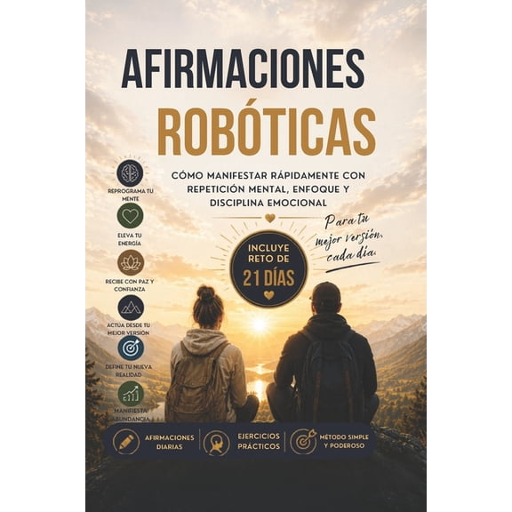 Afirmaciones Robticas: Cmo manifestar rpidamente con repeticin mental, enfoque y disciplina emocional, (Paperback)