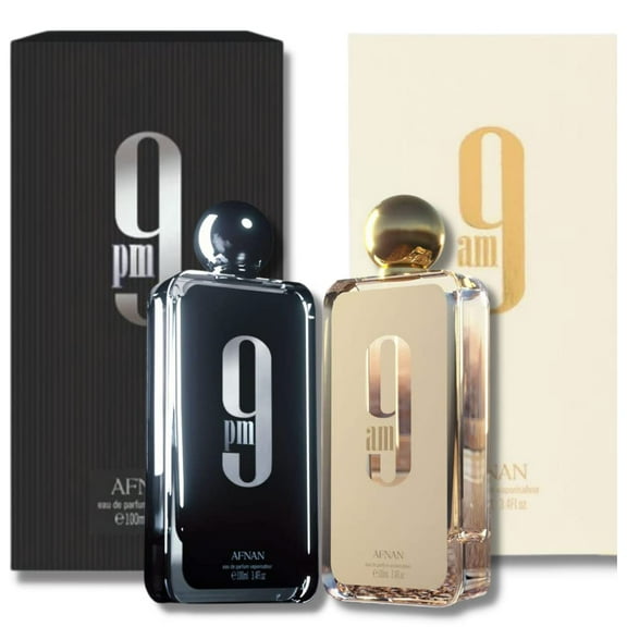 Afnan 9PM & 9AM Collection Eau de Parfum Perfume for Men, 100 mL Spray