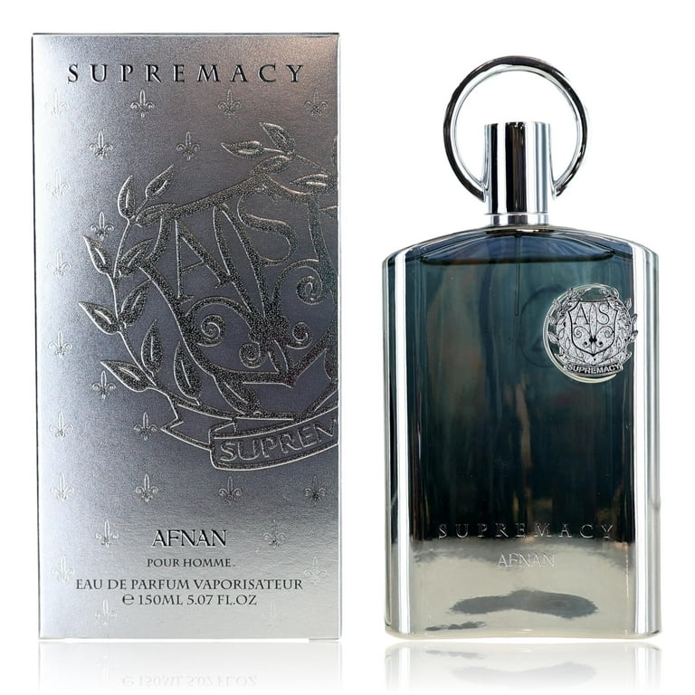 Afnan, Supremacy Silver, 5.07 oz EDP Spray for Men, Woody-Floral