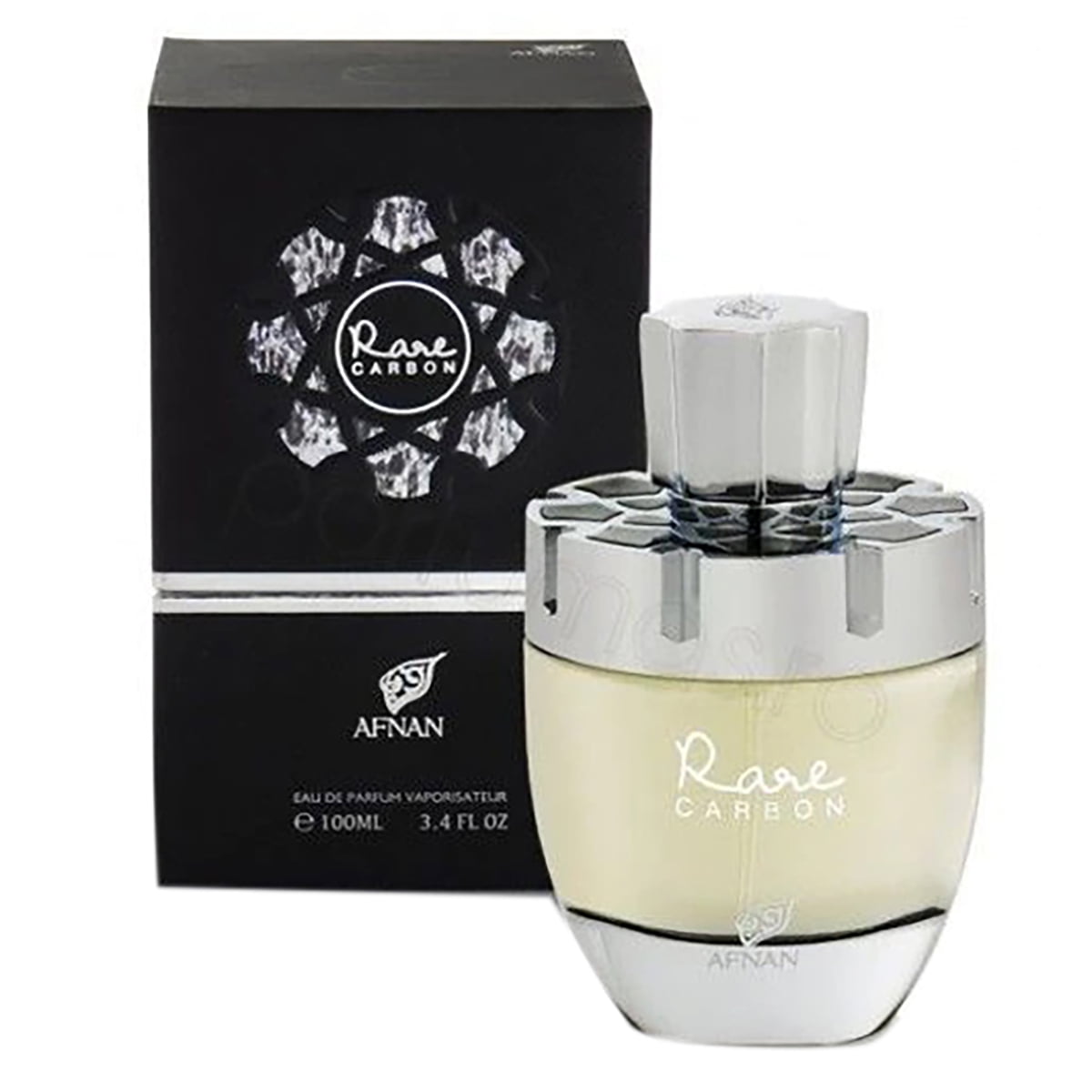 Afnan Perfumes Rare Carbon Eau De Parfum, Woody Fragrance