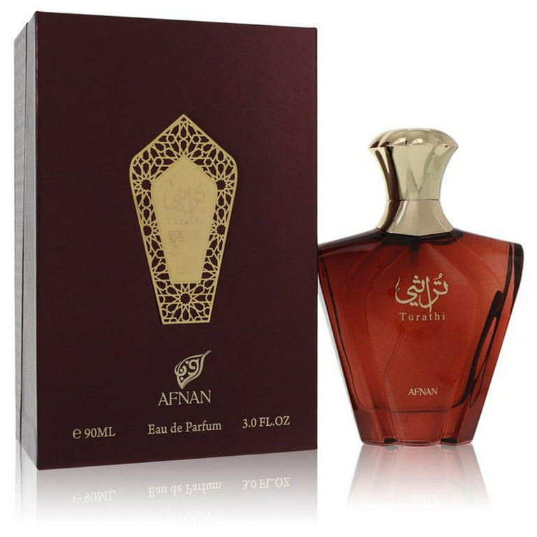 Afnan Turathi Red Eau De Parfum Spray By Afnan - 3 oz