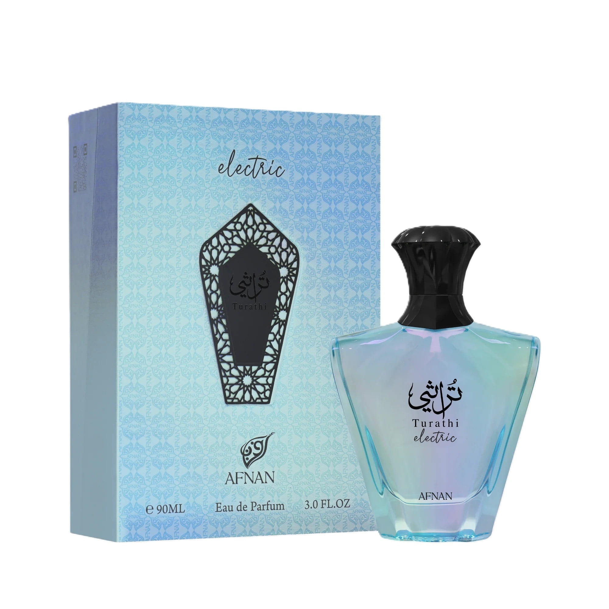 香水(ユニセックス) Afnan Turathi Electric Eau De Parfum Afnan Unisex Turathi Electric EDP Spray 3.0 oz Fragrances