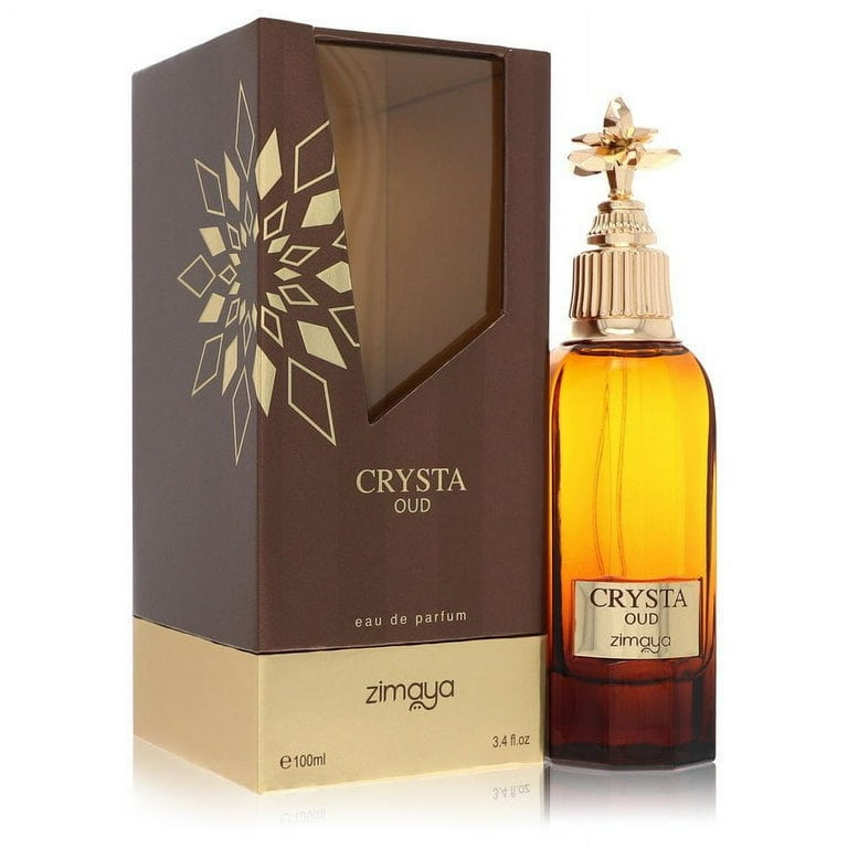 Afnan Zimaya Crysta Oud Eau De Parfum Spray (Unisex) By Afnan - 3.4 oz Afnan Zimaya Crysta Oud Eau De Parfum Spray (Unisex) By Afnan - 3.4 oz