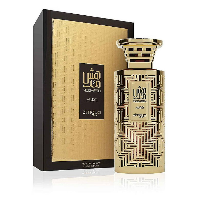 香水(男性用) Afnan Zimaya Modhesh Aura Zimaya Men's Modesh Aura EDP Spray 3.4 oz Fragrances
