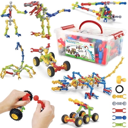 Afomida STEM Building Blocks Kit for Kids Educational Learning Ages 3-10