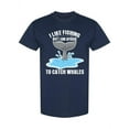 thumbnail image 1 of Afraid To Catch Whales T-Shirt Men -Image by Shutterstock, Male x-Large, 1 of 2