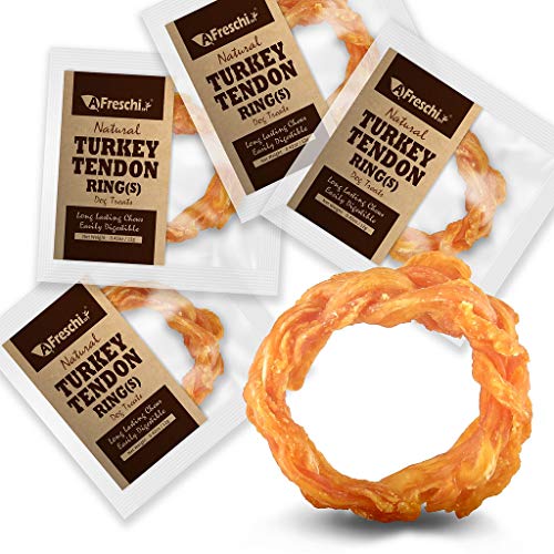 Afreschi Turkey Tendon For Dogs, AllNatural, Hypoallergenic, Long