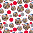 thumbnail image 1 of Africa Animal Beach Party Selfie Lion Giraffe Zebra Wildebeest Rhino Premium Gift Wrap Wrapping Paper Roll, 1 of 4