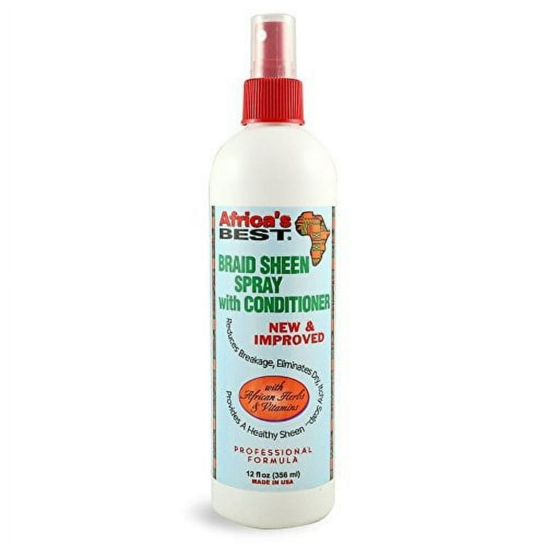 Africa Best Braid Sheen Spray with Conditioner 12 oz