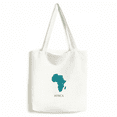 thumbnail image 1 of Africa Continent Outline Outline Map Tote Canvas Bag Shopping Satchel Casual Handbag, 1 of 3