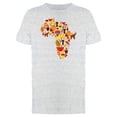 thumbnail image 1 of Africa Continent With Doodles Tee Men's -Image by Shutterstock, 1 of 2