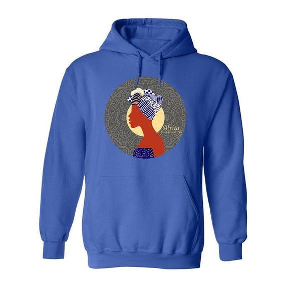 Africa Fashion And Style Hoodie Women -SPIdeals Designs, Female Medium