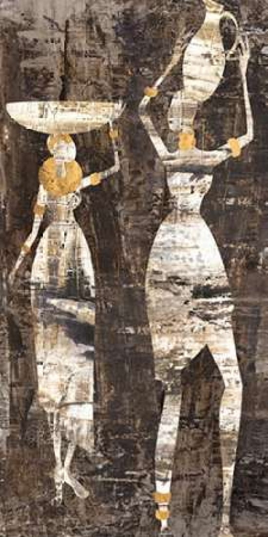 Africa II Canvas Art - Cynthia Fields (10 x 20)