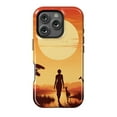 thumbnail image 1 of Africa Inspired Tribal Pattern Artistic Phone Case Design with iPhone 11 to 16 Pro Max, 1 of 2