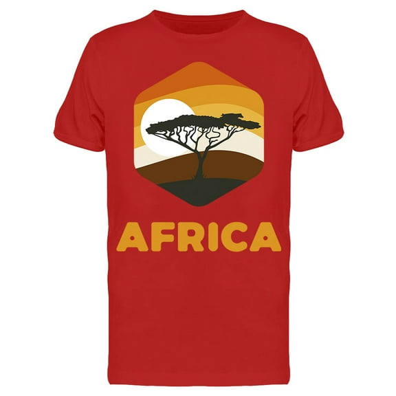 Africa Logo T-Shirt Men -Image by Shutterstock, Male Small