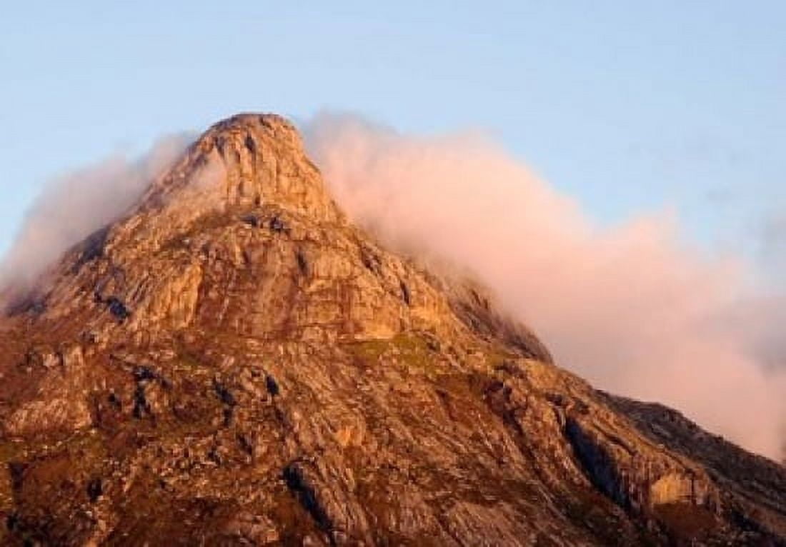 Africa Malawi Mt Mulanje Thuchila View of rock peak Canvas Art - Roy Schwarz  DanitaDelimont (34 x 24)