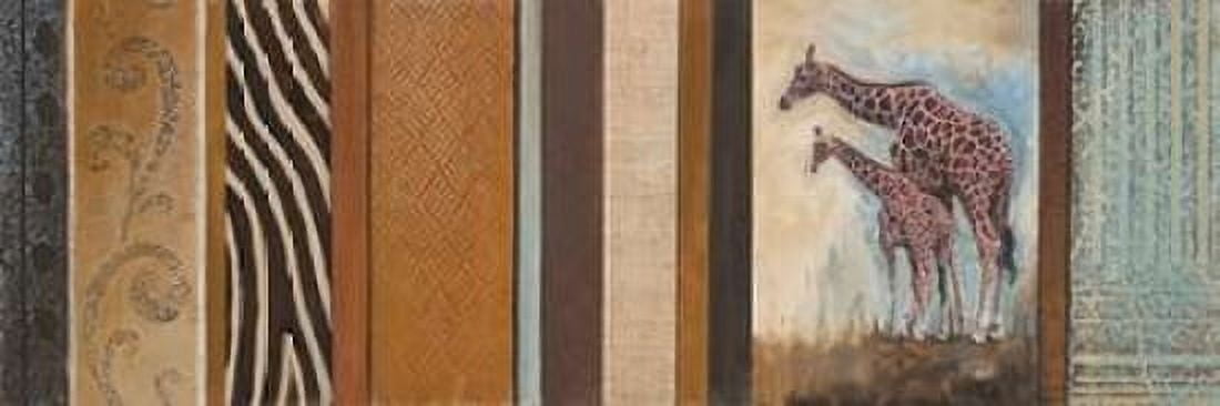 Africa Mia I Canvas Art - Patricia Pinto (8 x 24)