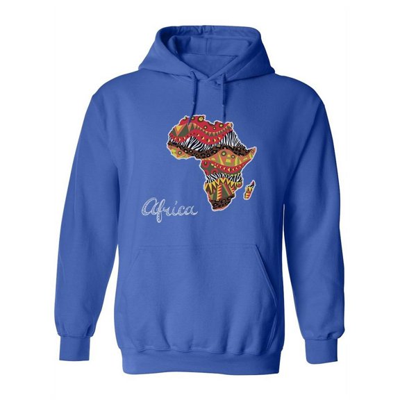 Africa Ornate Continent. Hoodie Women -Image by Shutterstock, Female x-Large