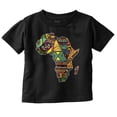thumbnail image 1 of Africa Outline Tribal Patterns Toddler Boy Girl T Shirt Infant Toddler Brisco Brands 6M, 1 of 1