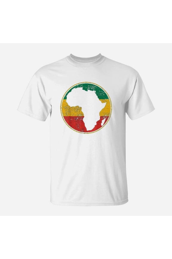 Africa Retro Map Tanzania Namibia Kenya TShirt