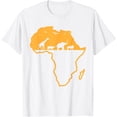 thumbnail image 1 of Africa Safari African Wild Animals - Environment National Park T-ShirtMen and women, Black T-shirt, size: Extra large S-4XL, 1 of 4