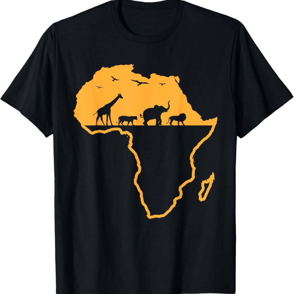Wanyama Wa Africa T-Shirt - Unique Embroidered Design main image 0