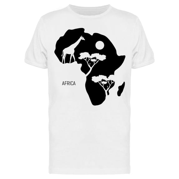 Africa Silhouette Giraffe Tee Men's -Image by Shutterstock