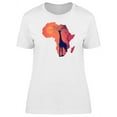 thumbnail image 1 of Africa Silhouette T-Shirt Women -Image by Shutterstock, Female XX-Large, 1 of 2