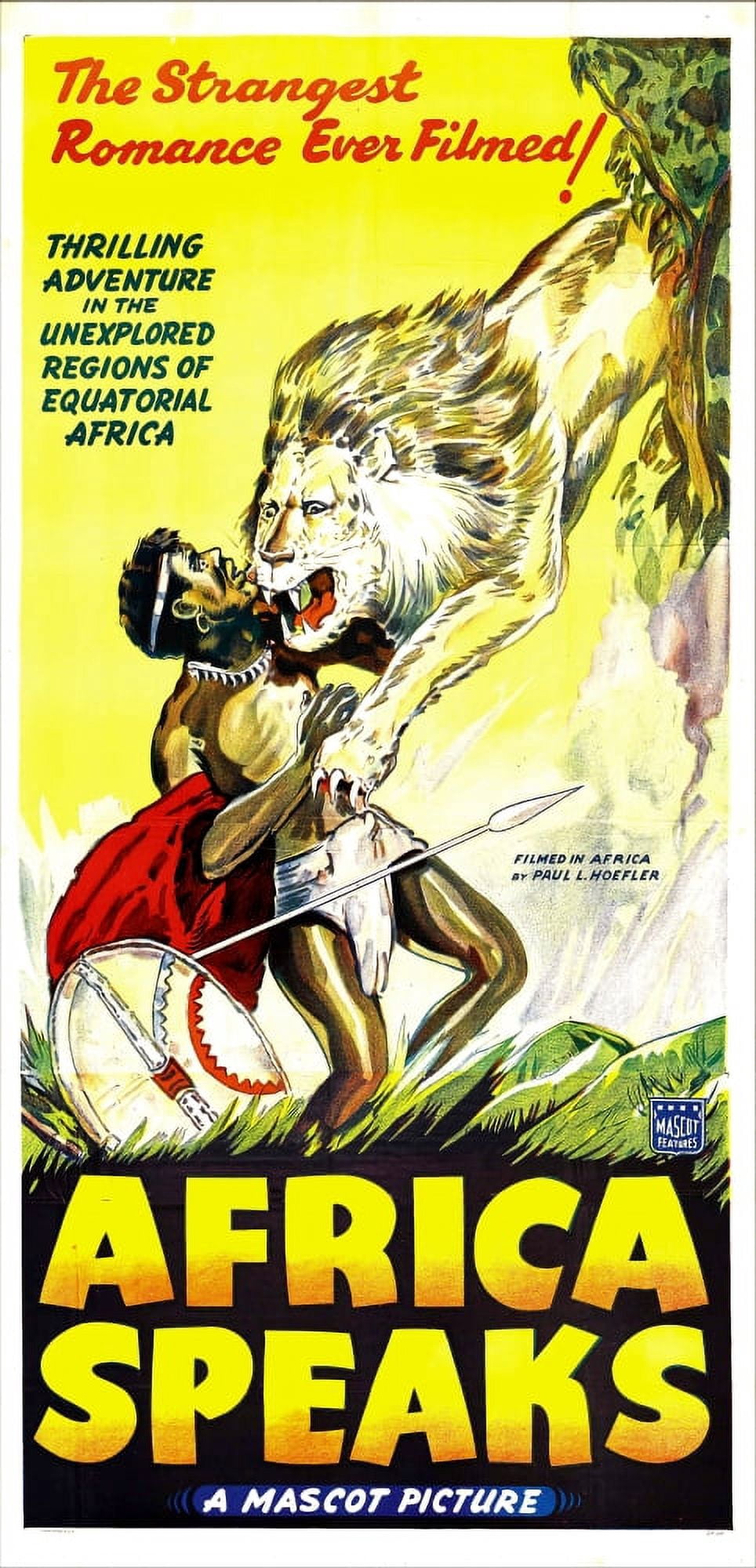 Africa Speaks Canvas Art - (11 x 17)