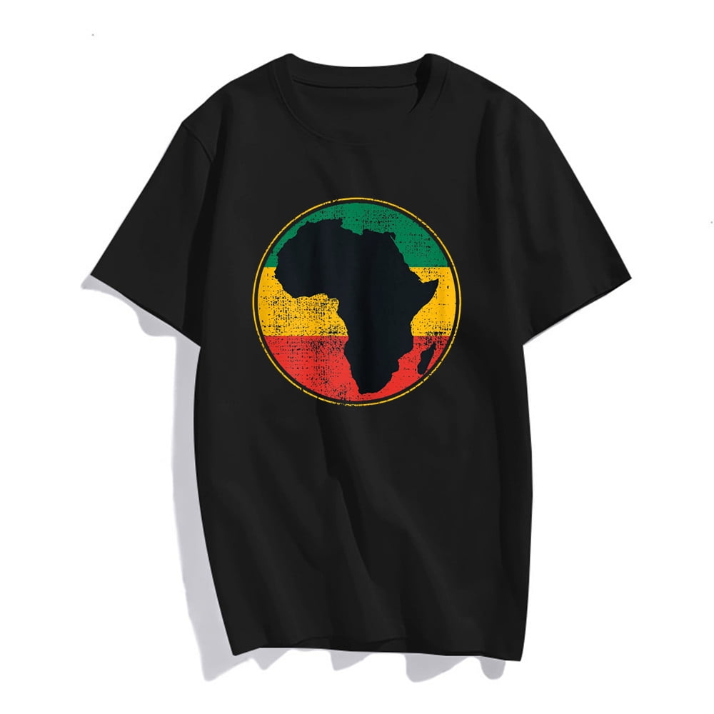 Africa Vintage Retro Map Tanzania Namibia Kenya T-Shirt