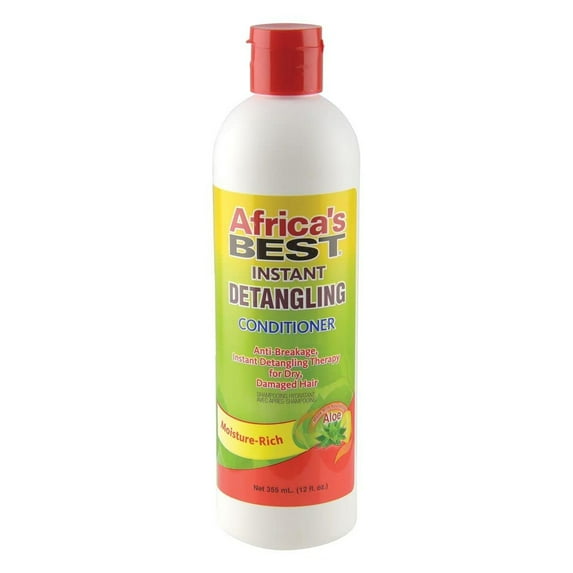 Africa's Best Instant Detangling Conditioner, 12 Oz, Pack of 12