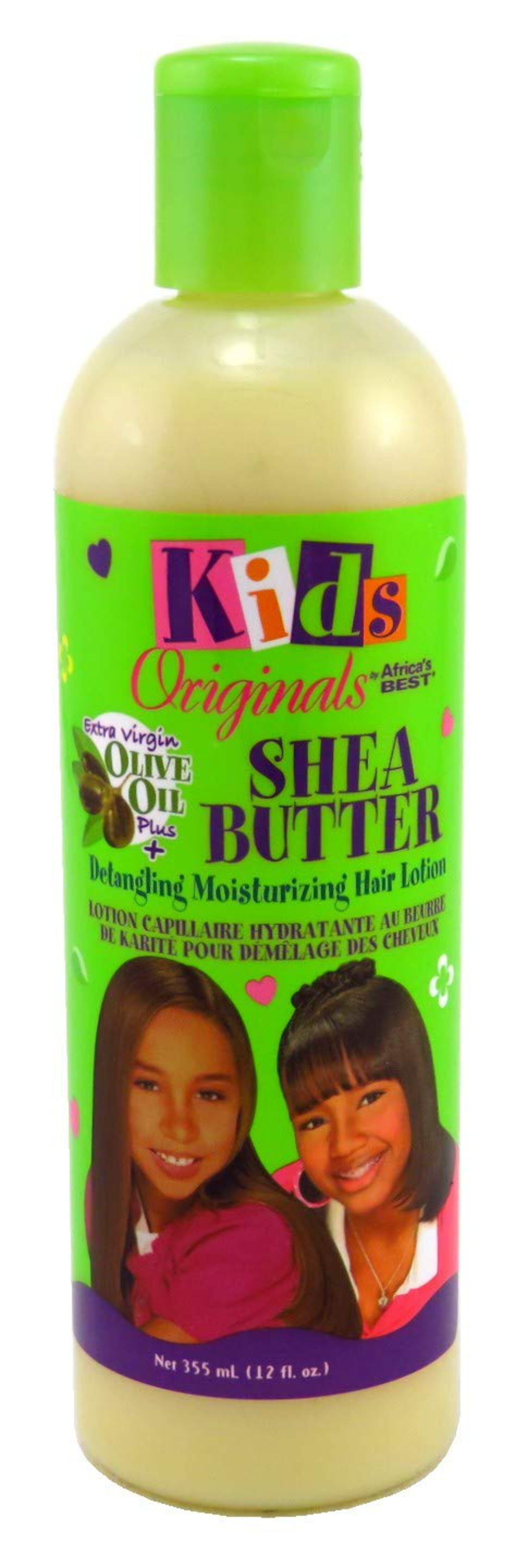 Africa‘s BEST Kids Organics 2in1 Conditioner & Detangler – 355 Ml Mit Kaltgepresstem Olivenöl | Für Kinderhaare, Entwirrt & Pflegt
