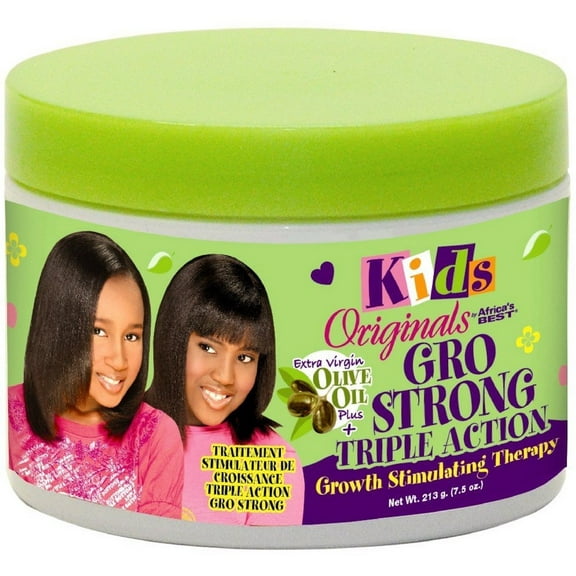 Africa's Best Kids Originals Gro Strong Triple Action Growth Stimulating Therapy 7.5 oz (Pack of 2)