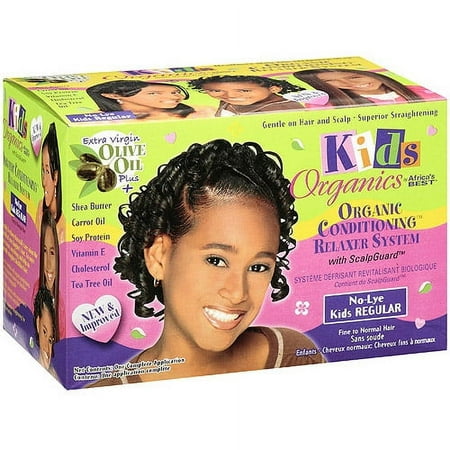 Africa's Best Kids Originals NaturalConditioning No-Lye Relaxer System, Regular Strength