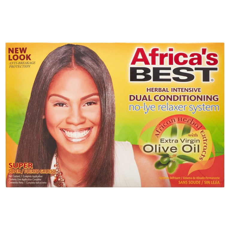 Défrisant Sans Soude Africa's Best - Crème Lissante Pour Cheveux - Fabriqué Aux USA