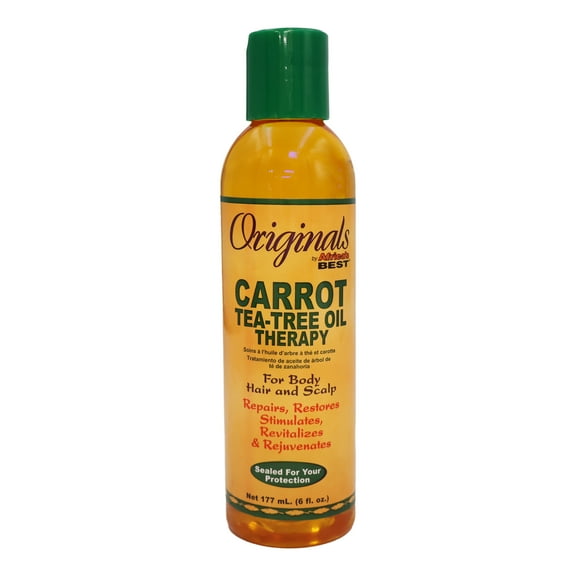 Africa's Best Organic Carrot Tea Tree Oil Therapy, 6 Oz., Pack of 2