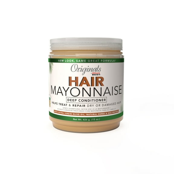 Originals by Africa's Best Hair Mayonnaise Deep Conditioner for Dry, Damaged Hair, 15 oz