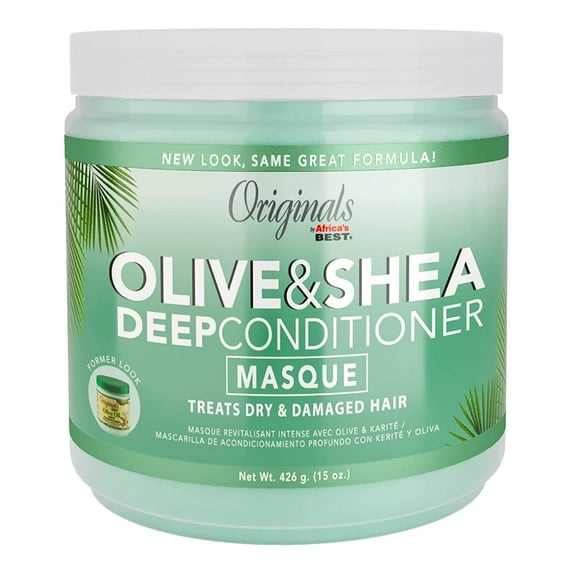 Africa's Best Organics Olive Oil Deep Conditioner 15 oz (Pack of 2)