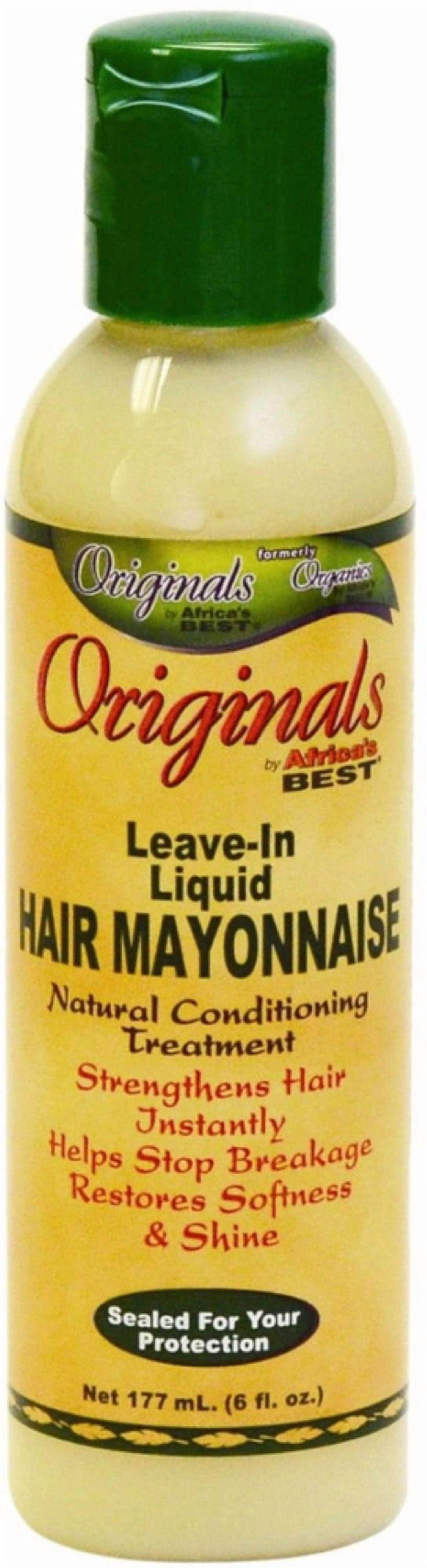 Africa's Best Originals Leave In Liquid Hair Mayonnaise 6 oz (Pack of 3)