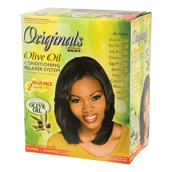 Africa's Best - Originals Olive Oil Conditioning Relaxer System SUPER 2 APPS
