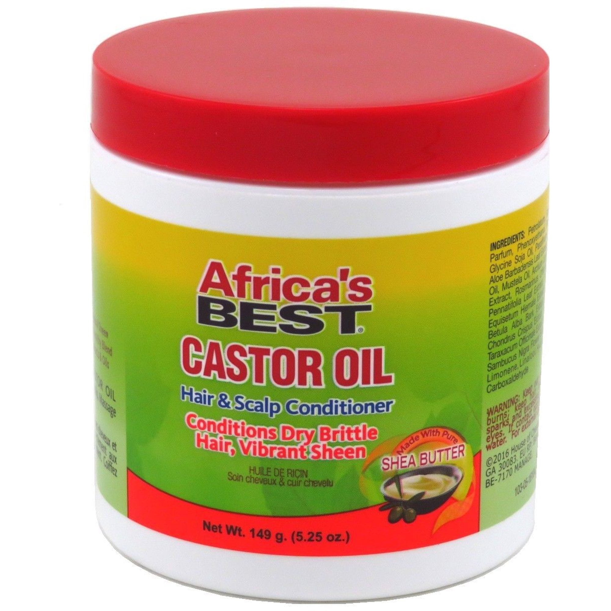 Africa's Best - Super Gro [Castor oil] 5.25 Oz. * BEAUTY TALK LA *