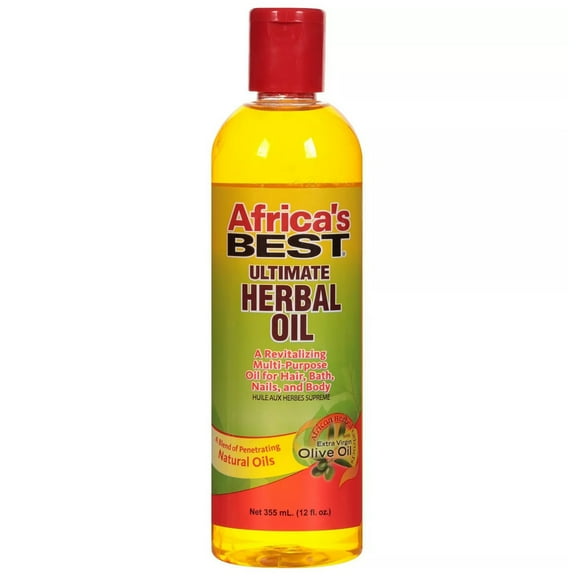Africa's Best Ultimate Herbal Oil, 12 Oz., Pack of 2