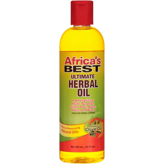 Africa's Best Ultimate Herbal Oil 12 oz - (Pack of 6)
