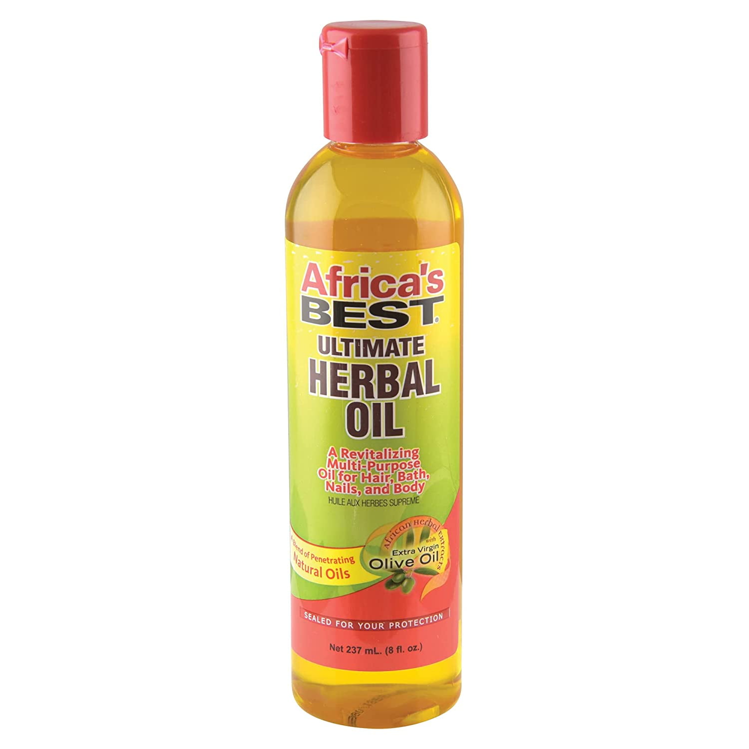 Africa's Best Ultimate Herbal Oil with Ginseng 12 oz (Pack of 3)