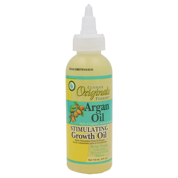 Africa's Best Ultimate Organic Therapy Growth Oil, Argan Oil, 4 Oz., Pack of 6