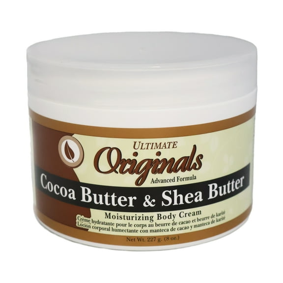 Africa's Best Ultimate Originals Cocoa Shea Butter Body Cream, 8 Oz.
