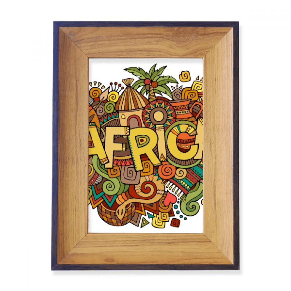 African Aboriginal Art Pattern Tribal Photo Frame Exhibition Display ...